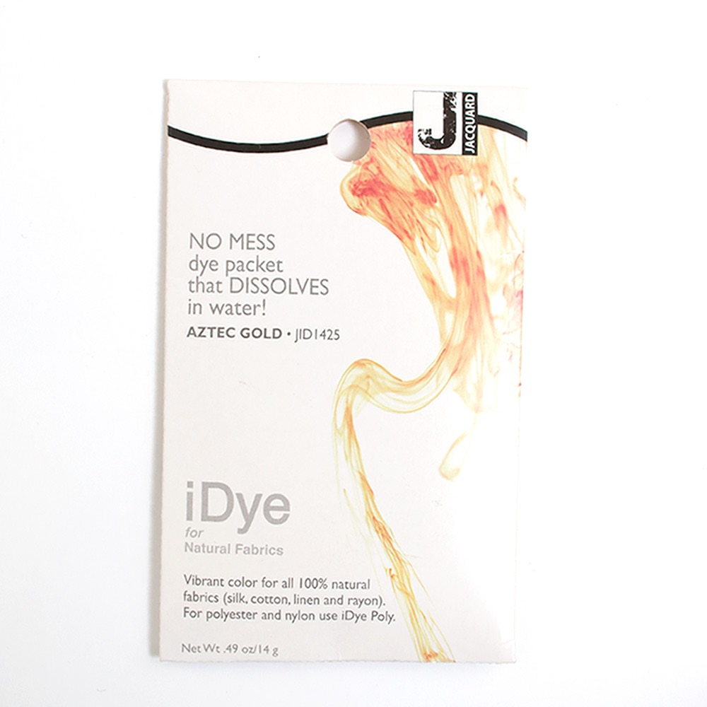 Jacquard, Fabric Dye, Art & School, iDye, 14gm, 47171, Aztec Gold